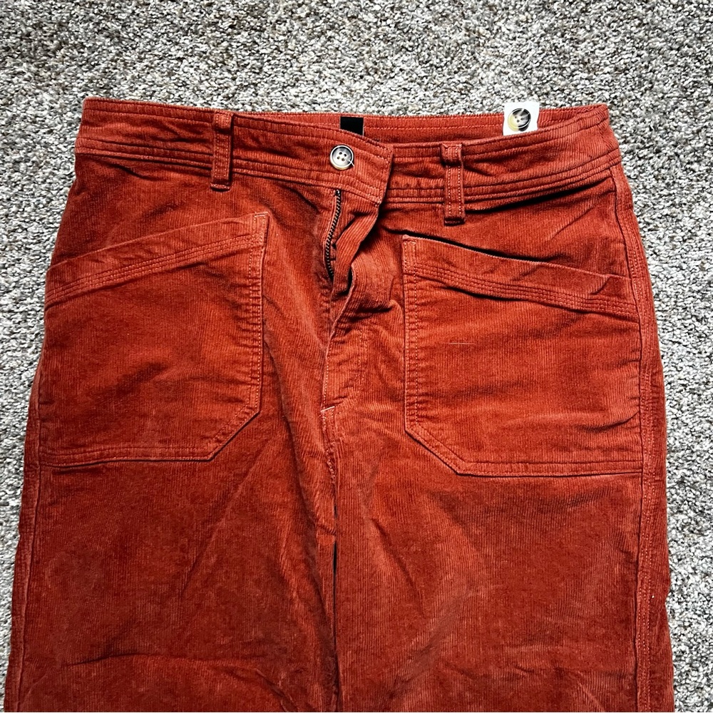 Patagonia wide leg Corduroy Pants sz 10 - Picture 2 of 5